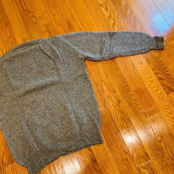 Paul Stuart Sweater Mens 100% Wool Crewneck Pullover Size Large Made In Scotland - Picture 15 of 16